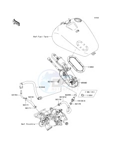 VN 1500 N [VULCAN 1500 CLASSIC FI] (N1-N3) [VULCAN 1500 CLASSIC FI] drawing FUEL PUMP