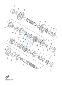 FJR1300A FJR1300A ABS (1MC9 1MCA 1MCB) drawing TRANSMISSION