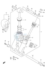 DF 150 drawing Trim Cylinder