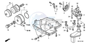 CBR1000RR9 UK - (E / MKH REP) drawing OIL PAN/OIL PUMP