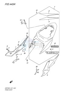 GSR750Z EU drawing FRAME COVER