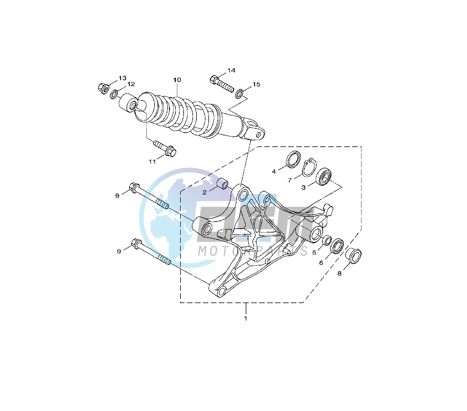 REAR SHOCK ABSORBER