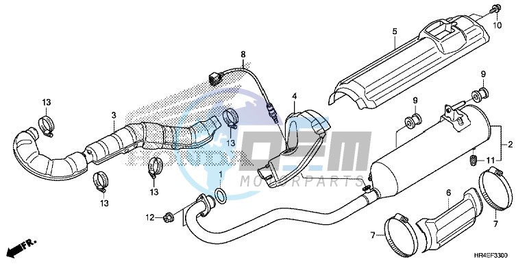 EXHAUST MUFFLER