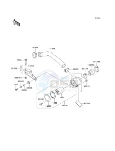 KAF 620 G [MULE 3000] (G6F-G8F) G7F drawing AIR CLEANER-BELT CONVERTER