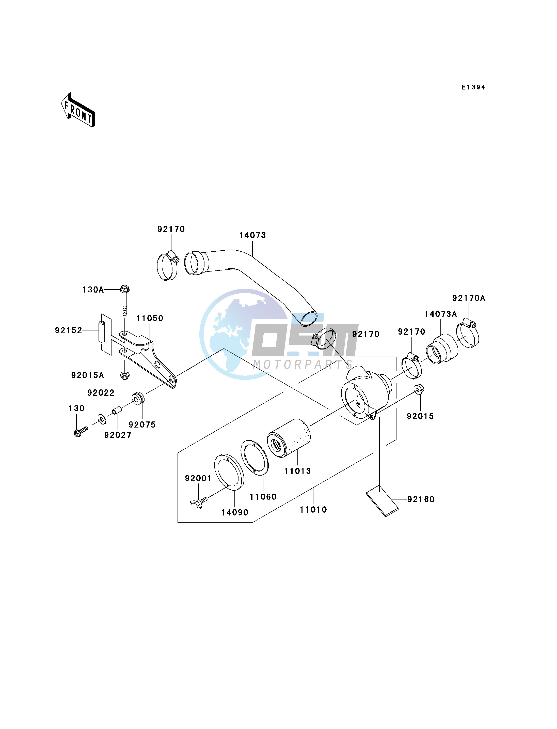 AIR CLEANER-BELT CONVERTER