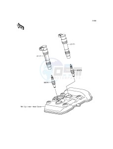 NINJA_300_ABS EX300BFFA XX (EU ME A(FRICA) drawing Ignition System