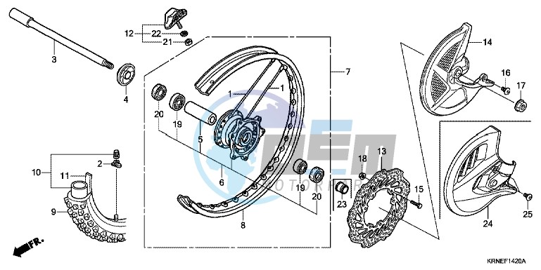 FRONT WHEEL