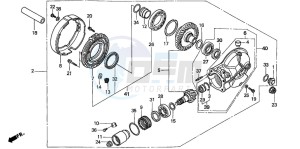 VT1100C2 drawing FINAL DRIVEN GEAR