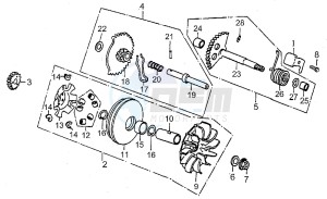 Quasar 125-180 drawing Primary transmission