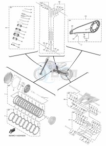 YZ450F (B2WH) drawing MAINTENANCE PARTS KIT