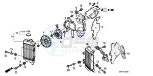 XL700V9 F / CMF drawing RADIATOR