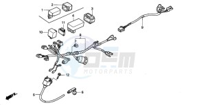 MT50S drawing WIRE HARNESS/ IGNITION COIL (3)