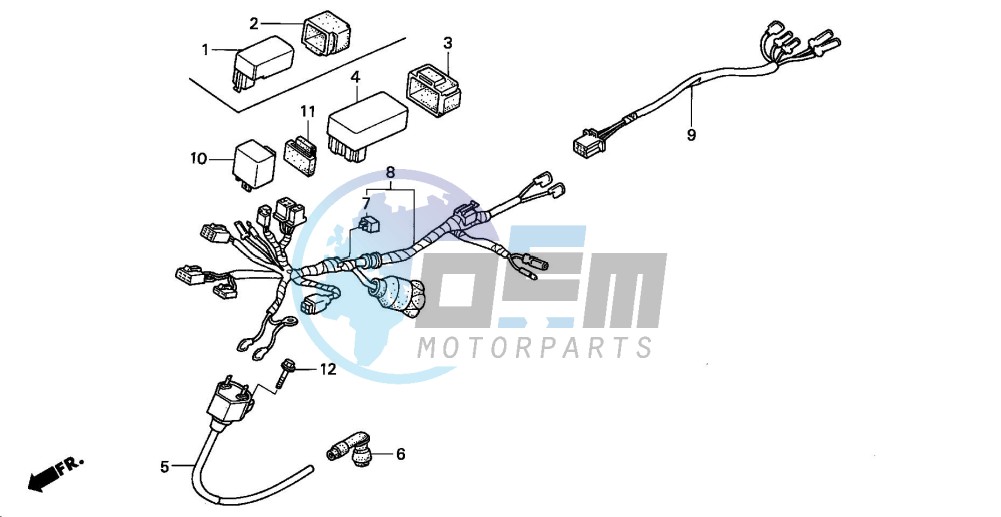 WIRE HARNESS/ IGNITION COIL (3)