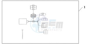 XL1000V9 Ireland - (EK) drawing FOG LIGHT CONTROLLER