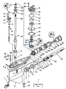 115B drawing PROPELLER-HOUSING-AND-TRANSMISSION-1