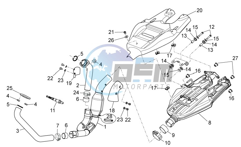 Exhaust unit