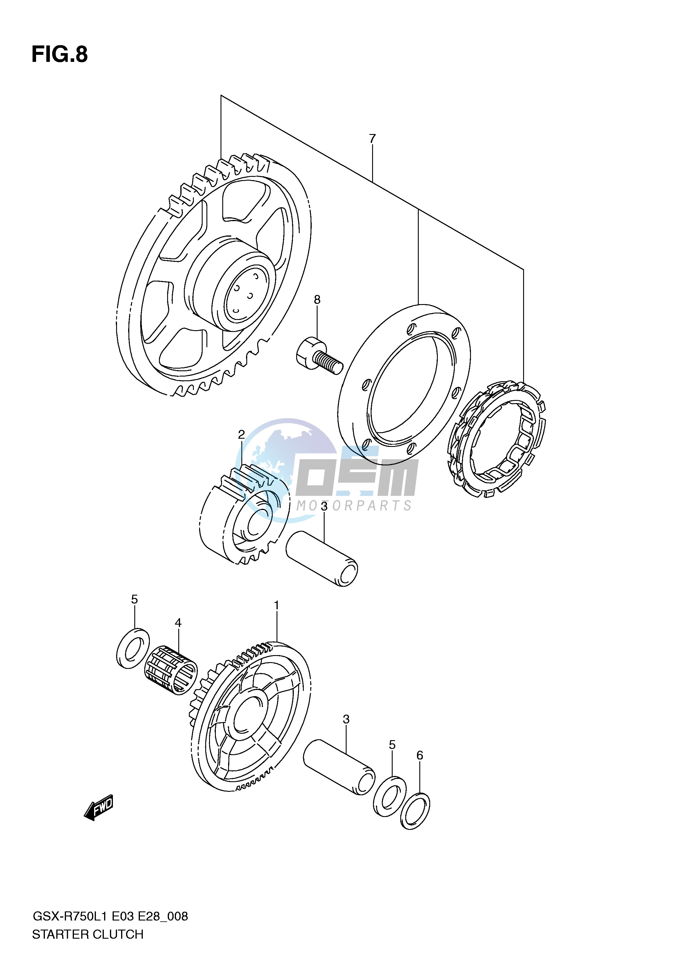 STARTER CLUTCH