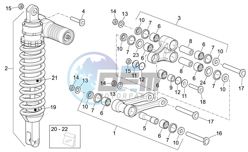 Rear Shock absorber