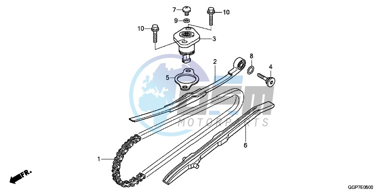 CAM CHAIN/TENSIONER