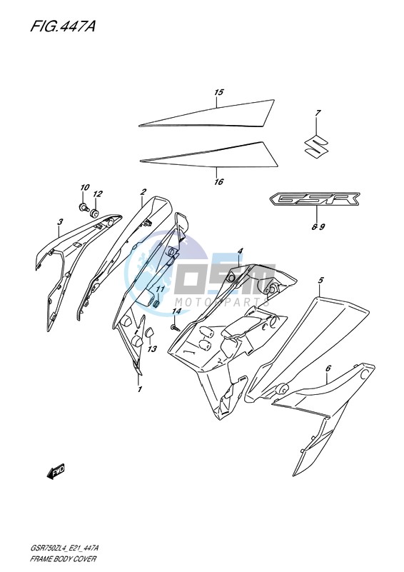 FRAME BODY COVER