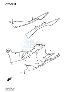 AN400 BURGMAN EU drawing SIDE LEG SHIELD