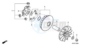 FES125AB S Wing E drawing DRIVE FACE