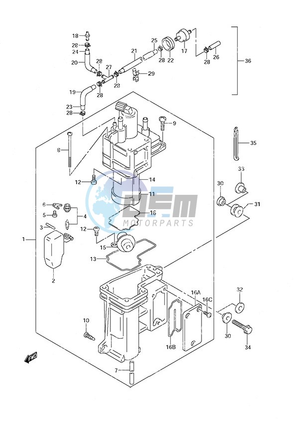 Fuel Vapor Separator