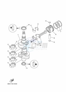 F40FEHDS drawing CRANKSHAFT--PISTON