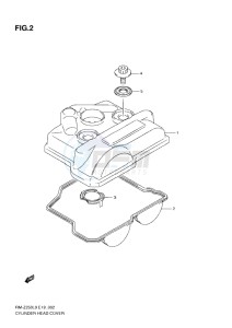 RM-Z 250 drawing CYLINDER HEAD COVER L0