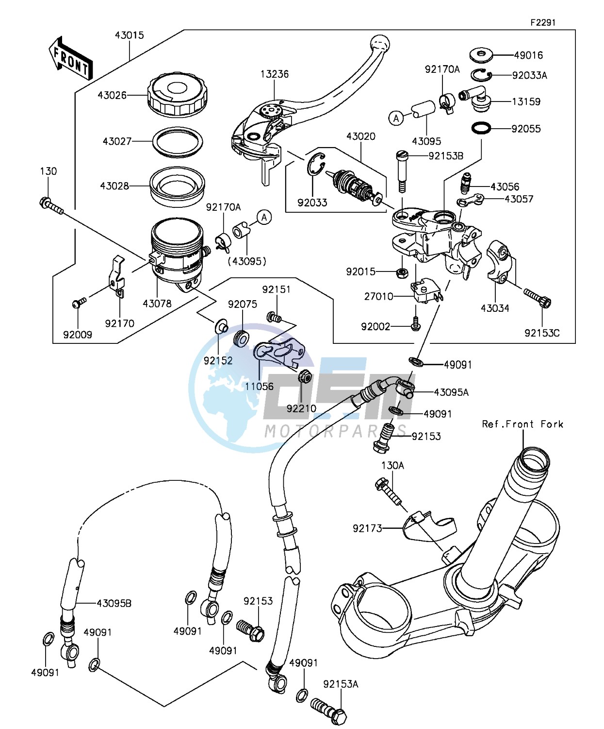 Front Master Cylinder