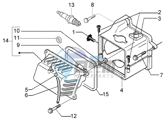 Cylinder head cover