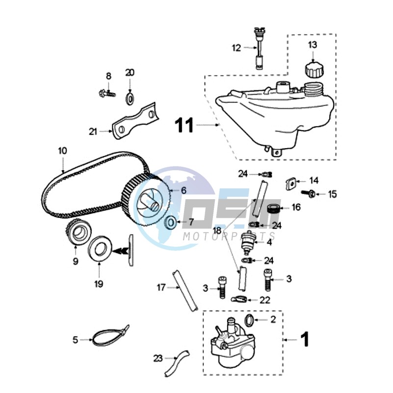 OIL TANK / OIL PUMP