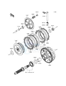 ER-6N_ABS ER650FCF XX (EU ME A(FRICA) drawing Clutch