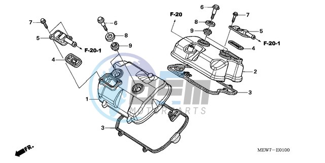 CYLINDER HEAD COVER