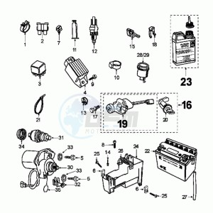 FIGHT ZA 30 (DK) drawing ELECTRIC PART