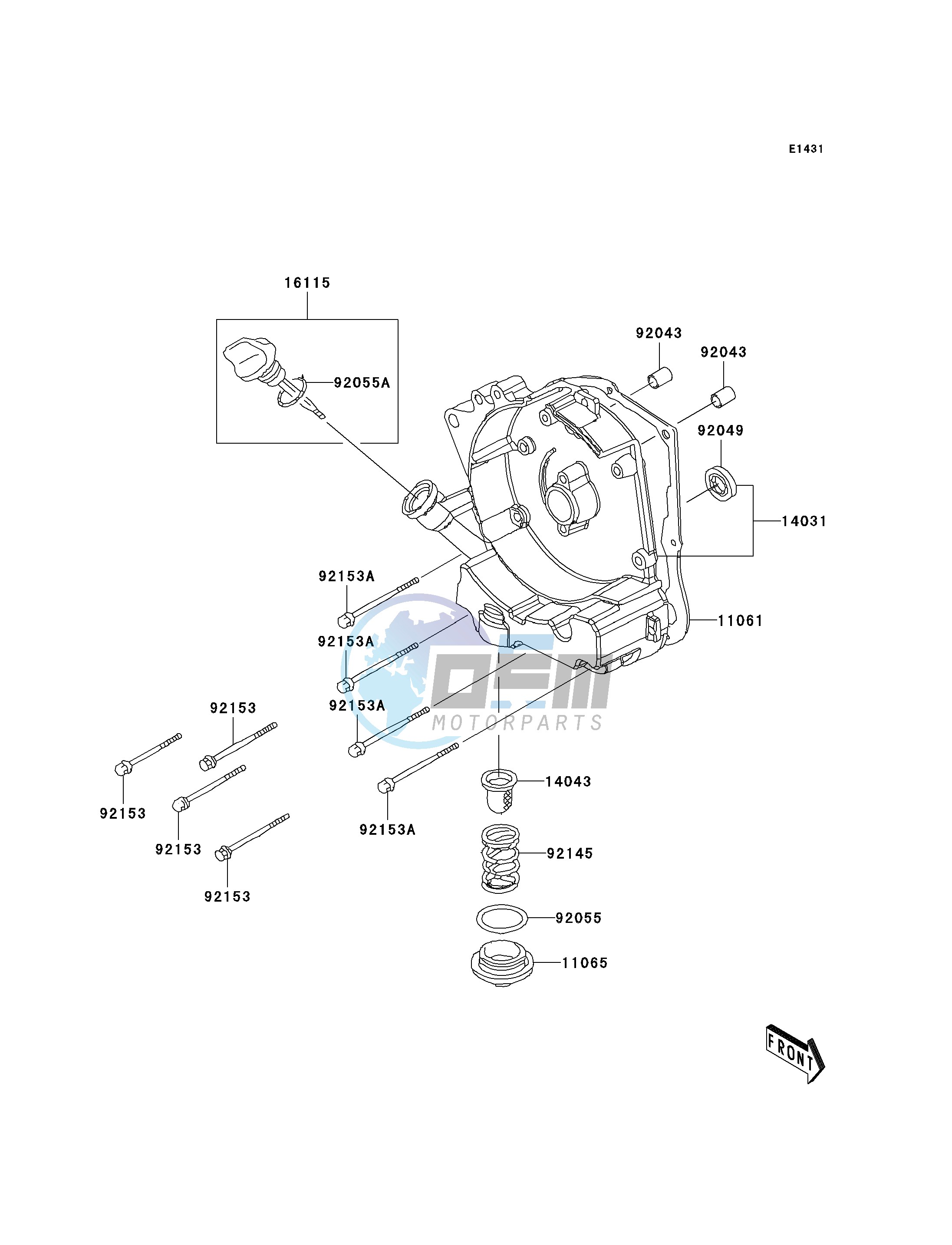 ENGINE COVER-- S- -