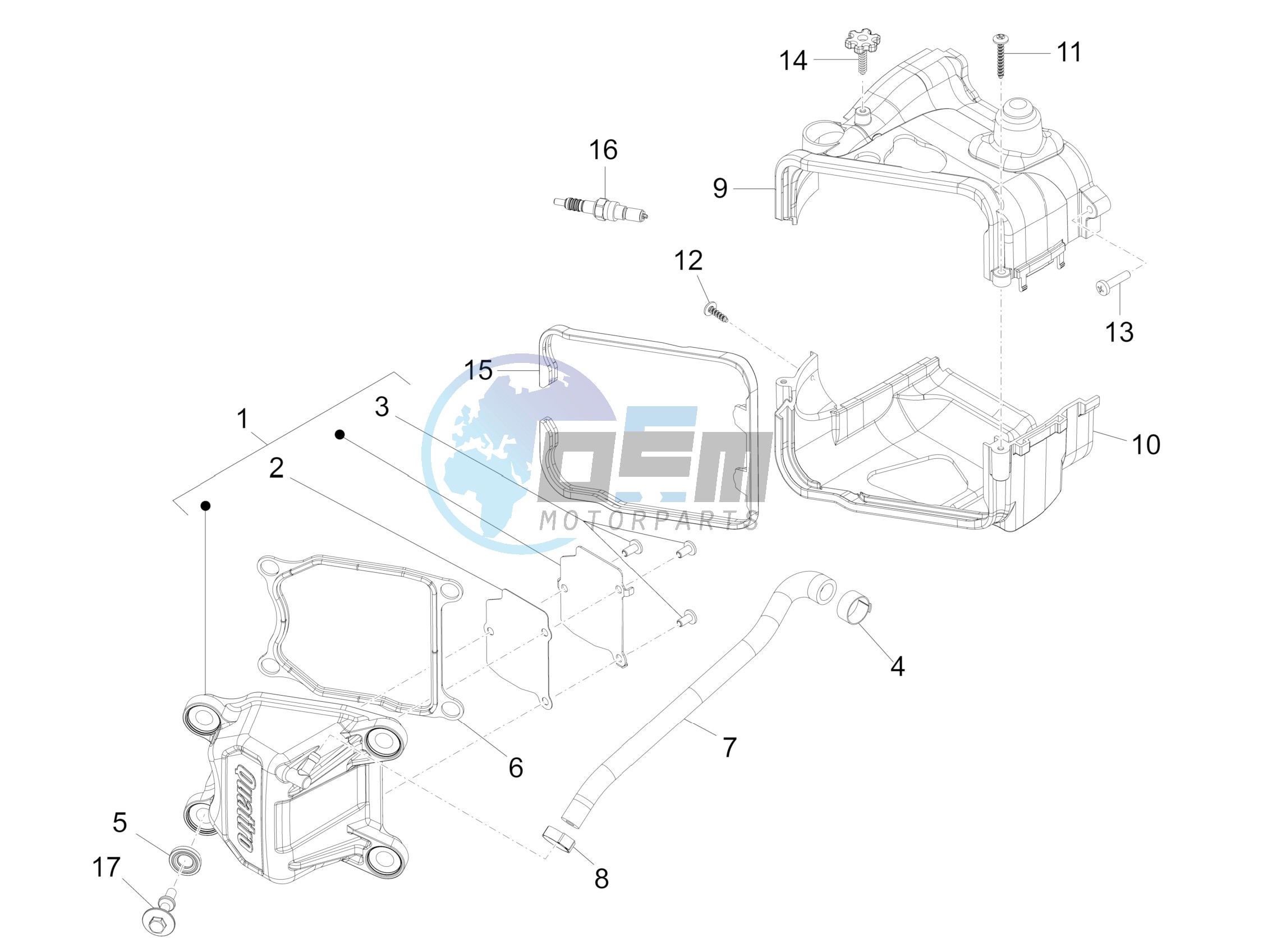 Cylinder head cover