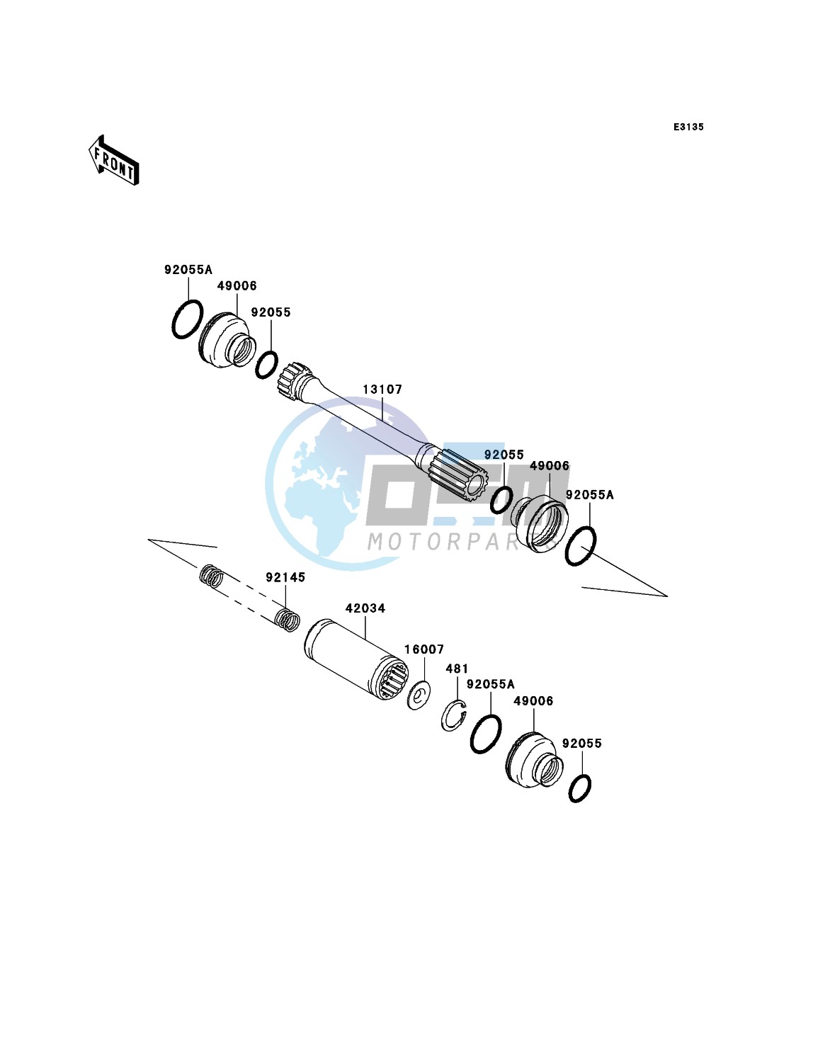 Drive Shaft-Propeller