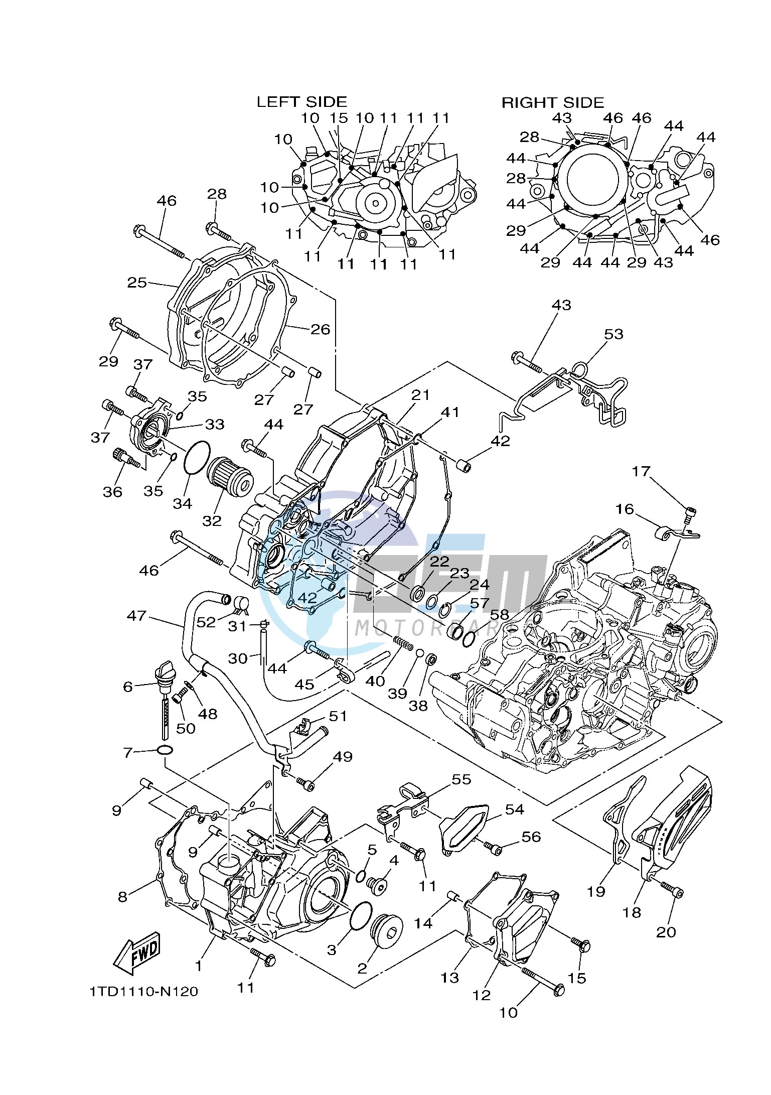 CRANKCASE COVER 1