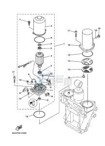 F200AETX drawing TILT-SYSTEM-2