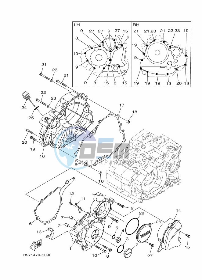 CRANKCASE COVER 1