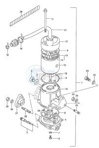 DT 140 drawing Power Unit (1986 to 1989)