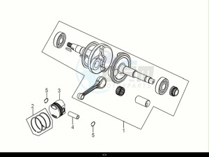 SYMPHONY CARGO 50 (AY05W9-EU) (E5) (M1) drawing CRANK SHAFT