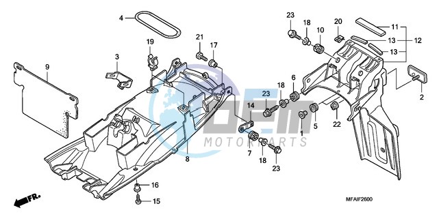 REAR FENDER