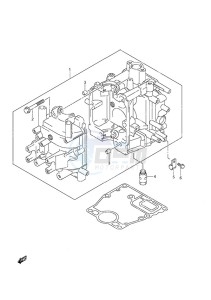 DF 9.9A drawing Cylinder Block