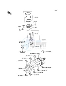 NINJA ZX-10R ZX1000D7F FR GB XX (EU ME A(FRICA) drawing Crankshaft/Piston(s)