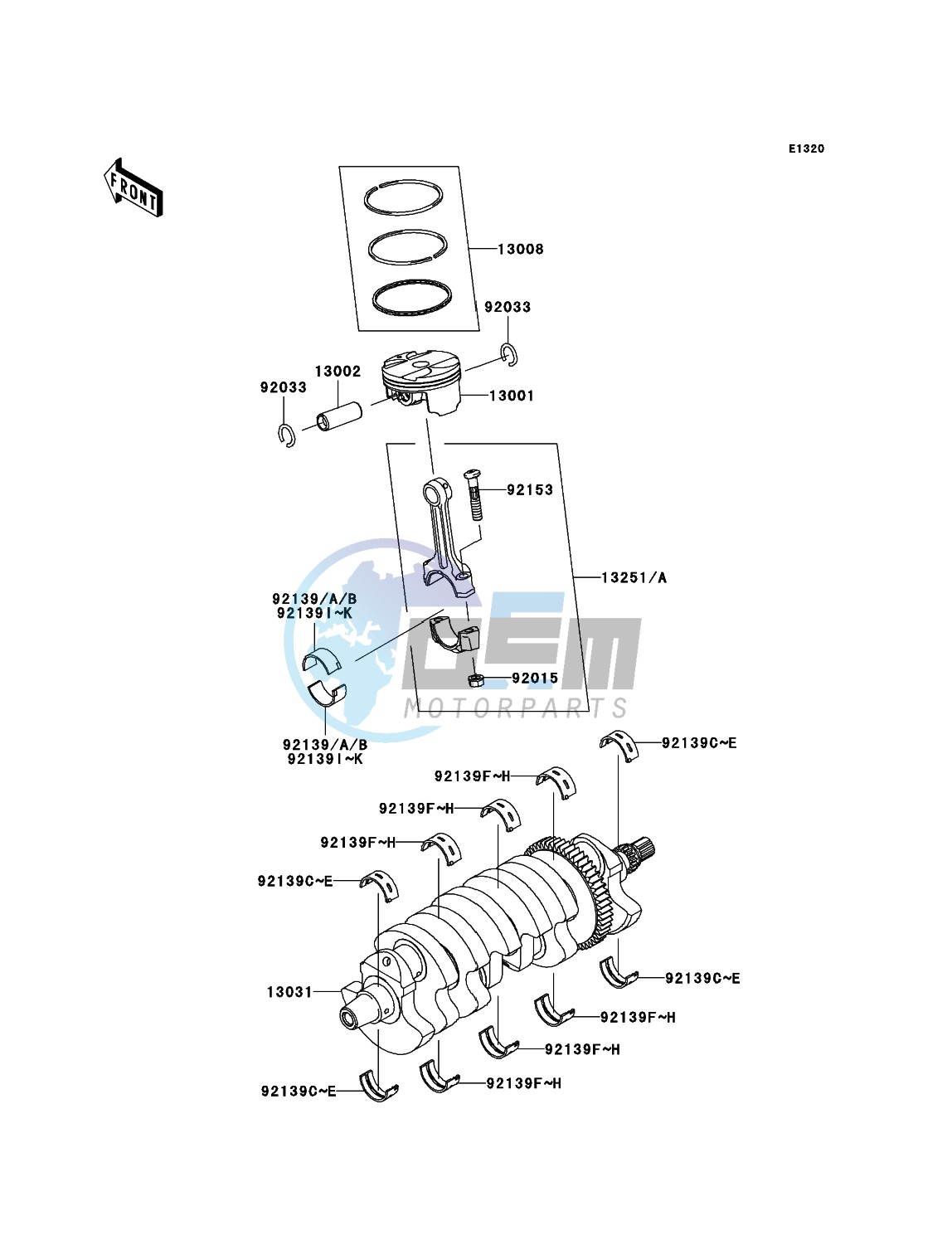 Crankshaft/Piston(s)