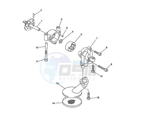 FJR AS 1300 drawing OIL PUMP