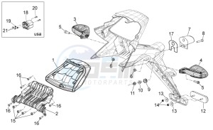 NA Mana 850 drawing Rear lights