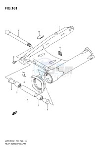 VZR1800 (E3) INTRUDER drawing REAR SWINGING ARM